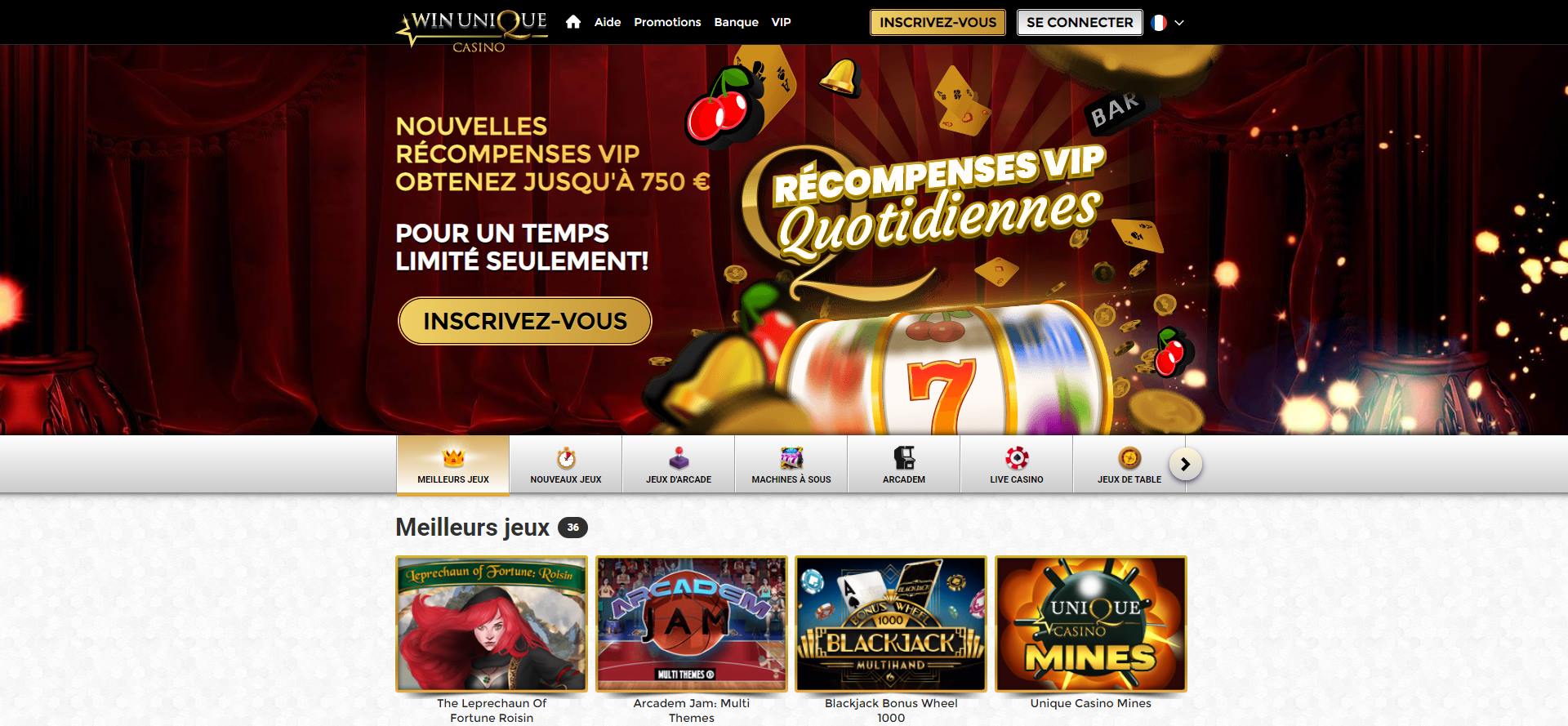 unique casino 2 : Quelle erreur !